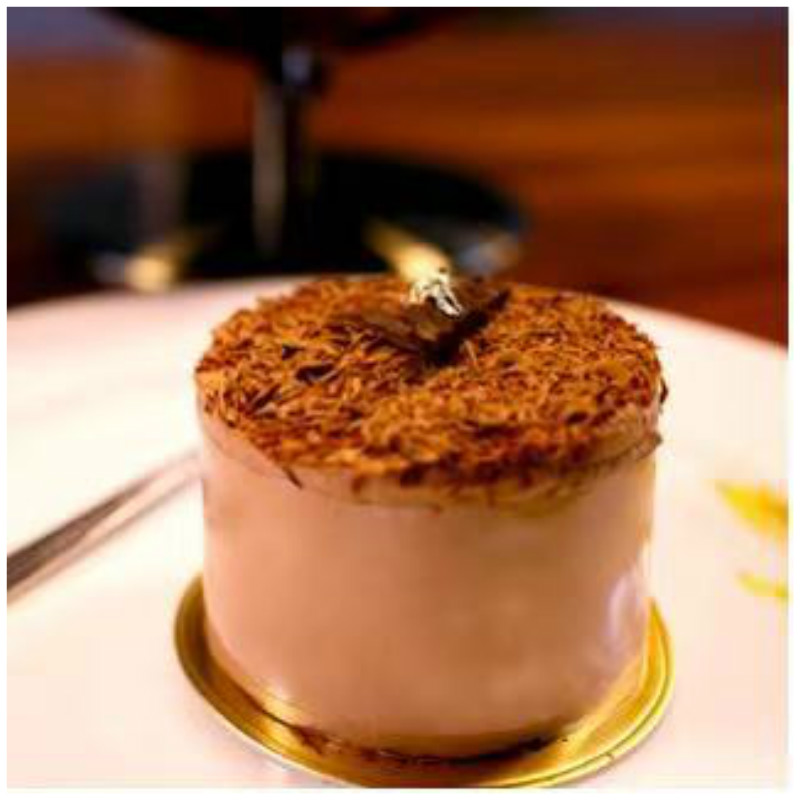  double chocolate cheesecake (slice)